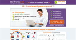 Desktop Screenshot of interfinance.com